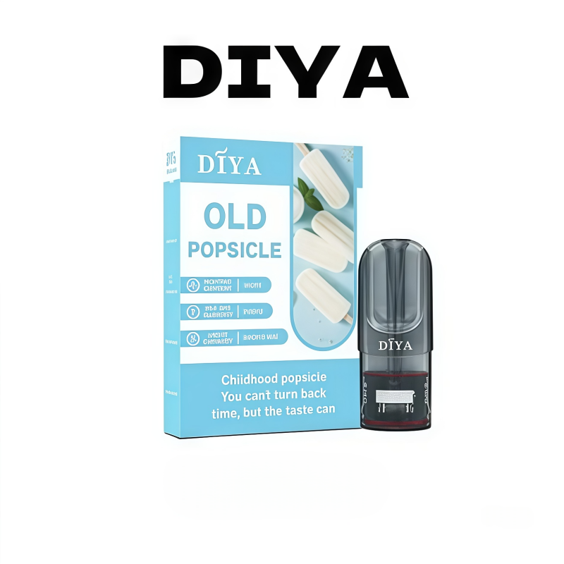 DIYA 一代通用霧化彈 - 3% 尼古丁 | 2.0ml 大容量 | 陶瓷芯極致霧化 | 兼容一代主機